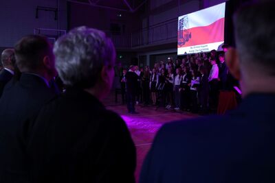 Prezes IPN na spotkaniu z młodzieżą – Chełm, 12 listopada 2024. Fot. Mikołaj Bujak (IPN)