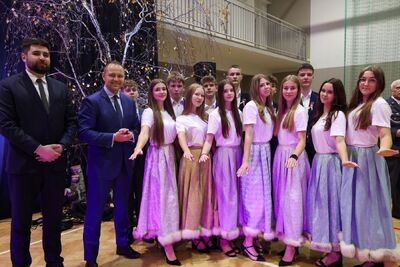 Prezes IPN na spotkaniu z młodzieżą – Chełm, 12 listopada 2024. Fot. Mikołaj Bujak (IPN)