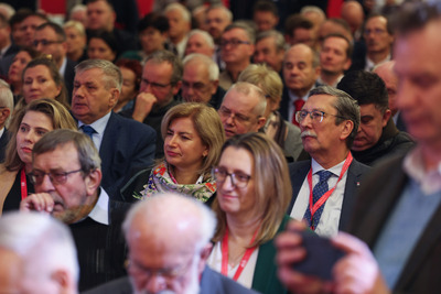 Panel dyskusyjny „Dorobek i perspektywy współczesnej edukacji historycznej”– Pomorski Kongres Pamięci Narodowej, Gdańsk, 20 listopada 2024. Fot. Mikołaj Bujak (IPN)