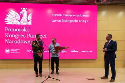 Pokaz filmu „Popiełuszko. Testament wolności” i dyskusja – Pomorski Kongres Pamięci Narodowej – Gdańsk, 20 listopada 2024. Fot. Roman Jocher