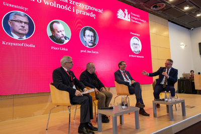 Pokaz filmu „Popiełuszko. Testament wolności” i dyskusja – Pomorski Kongres Pamięci Narodowej – Gdańsk, 20 listopada 2024. Fot. Roman Jocher