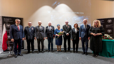 Po raz trzeci wręczyliśmy Nagrody Honorowe IPN „Świadek Historii” – Katowice, 10 grudnia 2024. Fot. Krzysztof Łojko (IPN)