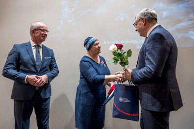 Po raz trzeci wręczyliśmy Nagrody Honorowe IPN „Świadek Historii” – Katowice, 10 grudnia 2024. Fot. Krzysztof Łojko (IPN)