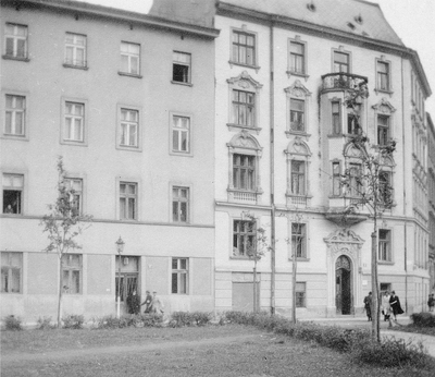 Powiśle około 1943 r. Miejsce, gdzie stała łączniczka „Kama”. fot. ze zbiorów M. Kapusta