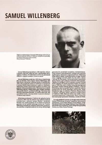 Wystawa „Obraz Treblinki w oczach Samuela Willenberga”