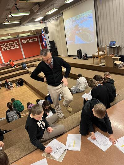 Przystanek Historia na Islandii – 17–18 stycznia 2025. Fot. Dominika Krzysztofsdottir, s. Dorota Michna i Paweł Rudaś