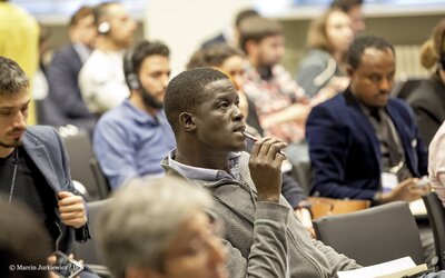 Międzynarodowa konferencja „Warszawski Dialog na rzecz Demokracji” – Warszawa, 7–8 grudnia 2017. Fot. Marcin Jurkiewicz (IPN)