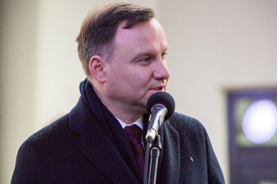 Prezydent RP podkreślał, że zależy mu na tym, aby obchody stulecia niepodległości świętować nie tylko w Sejmie czy w stolicy, ale w całym kraju, także w mniejszych miejscowościach. Fot. Sławomir Kasper (IPN)