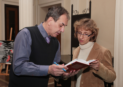 Promocja książki Ihora Iliuszyna „ZSRR wobec ukraińsko-polskiego konfliktu narodowościowego na Ukrainie Zachodniej w latach 1939–1947”. Fot. Piotr Życieński (IPN)