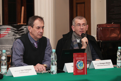 Promocja książki Ihora Iliuszyna „ZSRR wobec ukraińsko-polskiego konfliktu narodowościowego na Ukrainie Zachodniej w latach 1939–1947”. Fot. Piotr Życieński (IPN)