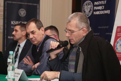 Promocja książki Ihora Iliuszyna „ZSRR wobec ukraińsko-polskiego konfliktu narodowościowego na Ukrainie Zachodniej w latach 1939–1947”. Fot. Piotr Życieński (IPN)