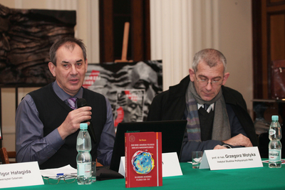 Promocja książki Ihora Iliuszyna „ZSRR wobec ukraińsko-polskiego konfliktu narodowościowego na Ukrainie Zachodniej w latach 1939–1947”. Fot. Piotr Życieński (IPN)