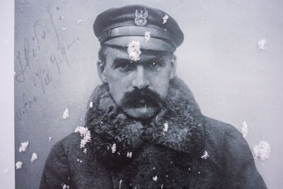 Wystawa plenerowa „Ojcowie Niepodległości”. Fot. Sławomir Kasper (IPN)