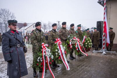 Uroczystości w Stróży. Fot. Sławomir Kasper (IPN)