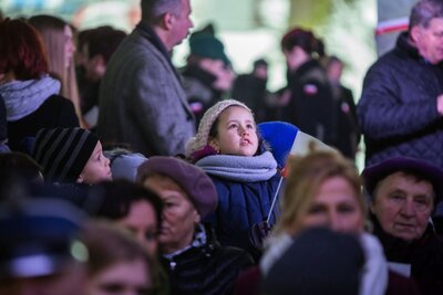 Uroczystości w Stróży. Fot. Sławomir Kasper (IPN)