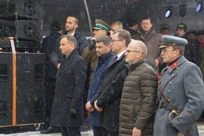 Uroczystości w Stróży. Fot. Magdalena Ruczyńska (IPN)