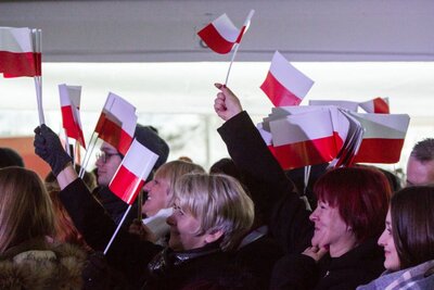 Uroczystości w Stróży. Fot. Sławomir Kasper (IPN)