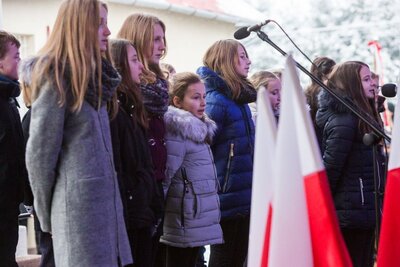 Uroczystości w Stróży. Fot. Sławomir Kasper (IPN)
