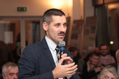 Wykład dr. Jana Cholinsky'ego o aksamitnej rewolucji w Czechosłowacji – Warszawa, 11 grudnia 2017