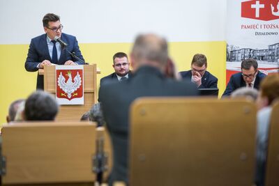 Inauguracja Akademii Niepodległości – Działdowo, 11 grudnia 2017. Fot. Sławomir Kasper (IPN)