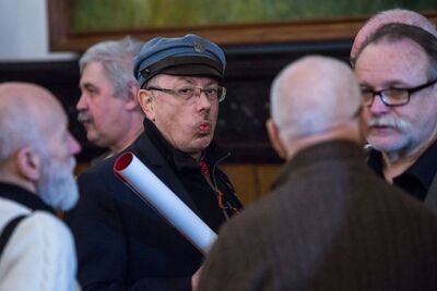 Rocznica stanu wojennego w Muzeum Żołnierzy Wyklętych i Więźniów Politycznych PRL – Warszawa, 12/13 grudnia 2017. Fot. Sławomir Kasper (IPN) #6