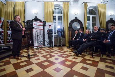 Rocznica stanu wojennego w Muzeum Żołnierzy Wyklętych i Więźniów Politycznych PRL – Warszawa, 12/13 grudnia 2017. Fot. Sławomir Kasper (IPN) #8
