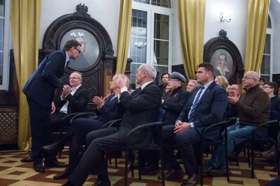 Rocznica stanu wojennego w Muzeum Żołnierzy Wyklętych i Więźniów Politycznych PRL – Warszawa, 12/13 grudnia 2017. Fot. Sławomir Kasper (IPN) #9