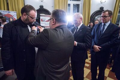 Rocznica stanu wojennego w Muzeum Żołnierzy Wyklętych i Więźniów Politycznych PRL – Warszawa, 12/13 grudnia 2017. Fot. Sławomir Kasper (IPN) #18