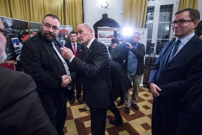 Rocznica stanu wojennego w Muzeum Żołnierzy Wyklętych i Więźniów Politycznych PRL – Warszawa, 12/13 grudnia 2017. Fot. Sławomir Kasper (IPN) #19