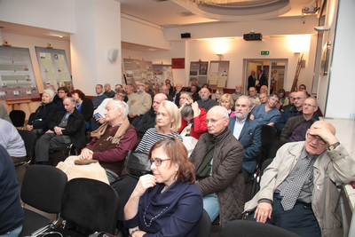 Prezentacja dwóch pierwszych tomów zapisków „Pro memoria” prymasa Stefana Wyszyńskiego – Warszawa, 12 grudnia 2017. Fot. Piotr Życieński (IPN)