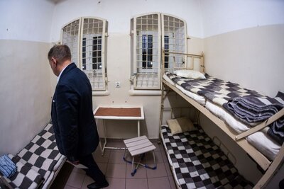 Rocznica stanu wojennego w Muzeum Żołnierzy Wyklętych i Więźniów Politycznych PRL – Warszawa, 12/13 grudnia 2017. Fot. Sławomir Kasper (IPN)