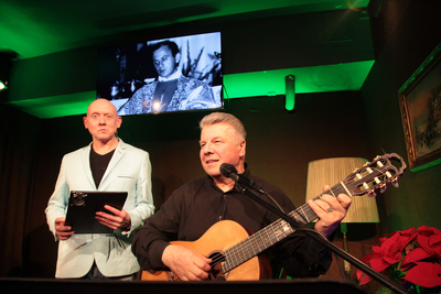 Teatr Kamienica, Paweł Burczyk i Emilian Kamiński. Fot. Piotr Życieński (IPN)