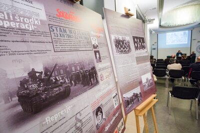 13 grudnia 2017 w stołecznym Przystanku Historia odbyło się kolejne spotkanie z cyklu „Historia ze zdjęciem”. Fot. Sławomir Kasper (IPN)