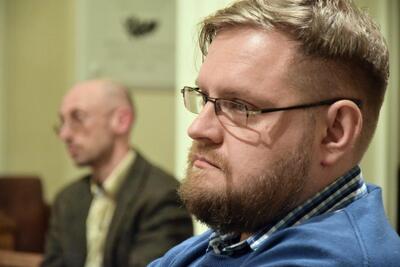 Dyskusja „Okupacja czy okupacje? Ziemie polskie wcielone do Rzeszy w latach 1939–1945” – Warszawa, 13 grudnia 2017. Fot. Maciej Foks (IPN)