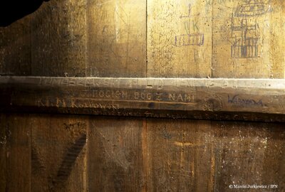 Piwnice byłej katowni NKWD/UB na warszawskiej Pradze – 14 grudnia 2017. Fot. Marcin Jurkiewicz (IPN)