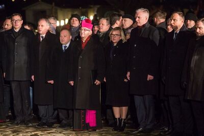 Grudzień ’70 – uroczystości w 47. rocznicę krwawej pacyfikacji protestów robotniczych na Wybrzeżu – 17 grudnia 2017. Fot. Sławomir Kasper (IPN) #20