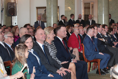 „Puls Niepodległości” w Pałacu Prezydenckim – 8 stycznia 2017. Fot. Piotr Życieński