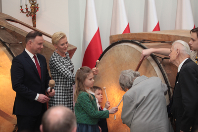 „Puls Niepodległości” w Pałacu Prezydenckim – 8 stycznia 2017. Fot. Piotr Życieński