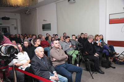 Projekcja filmu „Podwójnie wyklęty” na Przystanku Historia – Warszawa, 11 stycznia 2018. Fot. Piotr Życieński (IPN)
