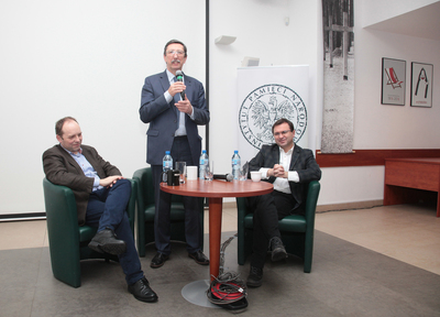 Spotkanie z cyklu „Od niepodległości do niepodległości”. Fot. P. Życieński (IPN)