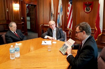 Spotkanie z prezesem Kongresu Polonii Amerykańskiej Frankiem Spulą i liderami organizacji polonijnych – 17 stycznia 2018