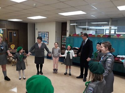 Spotkanie w Domu Harcerza w szkole w Niles, obok Chicago – 20 stycznia 2018