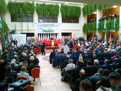 Obchody 144. rocznicy urodzin Wincentego Witosa – Wierzchosławice, 21 stycznia 2018 r. Fot. Slawomir Kasper (IPN)