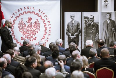 Obchody 144. rocznicy urodzin Wincentego Witosa – Wierzchosławice, 21 stycznia 2018 r. Fot. Slawomir Kasper (IPN)