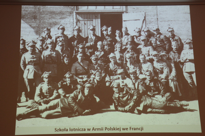 Wykład Teofila Lachowicza „Wychodźstwo polskie w Ameryce na rzecz niepodległości Polski w latach 1914–1920” – 23 stycznia 2018. Fot. Piotr Życieński (IPN)