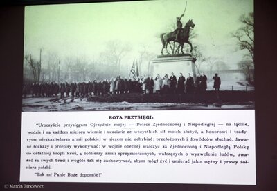 Wykład Teofila Lachowicza „Wychodźstwo polskie w Ameryce na rzecz niepodległości Polski w latach 1914–1920” – 23 stycznia 2018. Fot. Marcin Jurkiewicz (IPN)