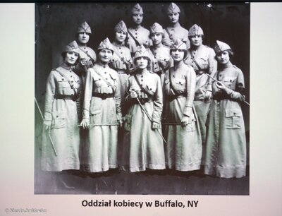 Wykład Teofila Lachowicza „Wychodźstwo polskie w Ameryce na rzecz niepodległości Polski w latach 1914–1920” – 23 stycznia 2018. Fot. Marcin Jurkiewicz (IPN)