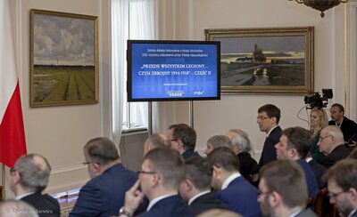 VI debata historyków w Belwederze. Fot. Marcin Jurkiewicz (IPN)