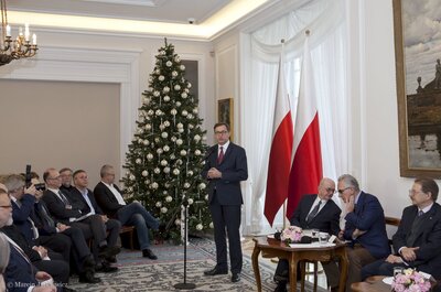 VI debata historyków w Belwederze. Fot. Marcin Jurkiewicz (IPN)
