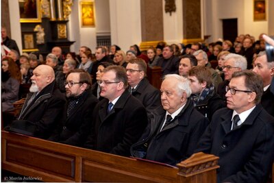 Uroczysta msza pogrzebowa śp. prof. Barbary Otwinowskiej – 26 stycznia 2018. Fot. Marcin Jurkiewicz (IPN)